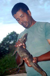 A ong dirigida por Claudiney também faz resgate de animais silvestres. Foto: Divulgação