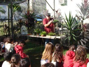 Bromeliário da Serra recebe mais de mil estudantes em outubro