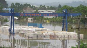 Empresas se unem contra alagamentos em polo industrial