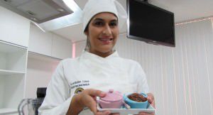 A empresária Lucilaine Lima apostou numa escola de gastronomia em Laranjeiras. Foto: Bruno Lyra 
