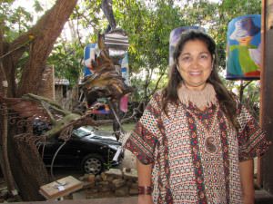 A sensibilidade que transforma lixo em arte