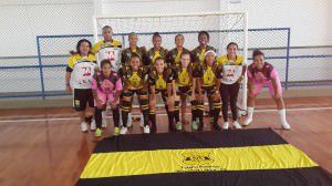 Time campeão do Estadual de Futsal Feminino. Foto: Divulgação