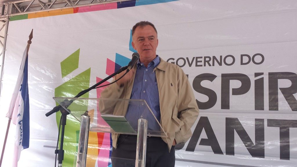 O governador Renato Casagrande (PSB) vem à Serra nesta quinta-feira (18). Foto: Conceição Nascimento