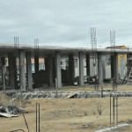 Obra municipal. Na última terça-feira (02) apenas três funcionários trabalhavam no local. Foto: Divulgação/Leitor