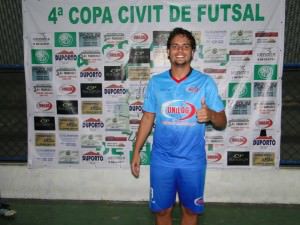 Camilo Neves, jogador do Unilog, é um dos destaques da competição. Foto: Divulgação