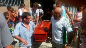 Dentre os mortos há uma criança de 5 anos. Foto: Eci Scardini