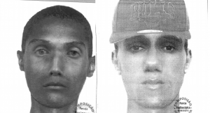 Ha dois retratos falados do suspeito. Baseado nos relatos das vitima. Foto: Divulgação / Polícia Civil