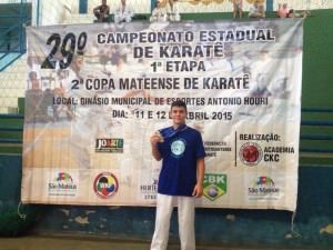 Bruno Conde trouxe para casa três medalhas: dois ouro e uma prata. Foto: Divulgação