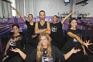 O grupo Stroc do Studio de Dança Rosaira Conrado é de Jacaraípe. Foto: Fábio Barcelos