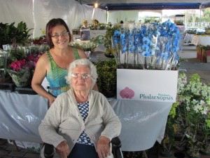 Dona Gercy e Eliana ficaram admiradas com a feira do ano passado. Foto: Arquivo TN