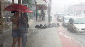 A previsão é de chuva somente para Grande Vitória. Foto: Arquivo TN