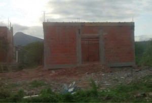 Construção da Igreja Batista demolida pela Prefeitura por estar em área de preservação e de risco. Foto: Divulgação 