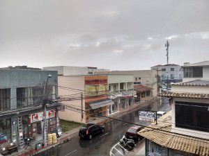 Neste momento, às 16h47 chove na Serra. Foto: TN