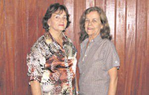 Olga e Maria do Carmo, ambas viúvas, sentem-se livres para namorar. Foto: Clarice Poltronieri