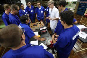 Dentre os cursos técnicos, Mecânica, Refrigeração e Climatização, Eletrotécnica, Segurança do Trabalho e Informática. Foto: Divulgação / Senai