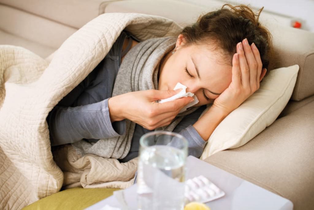 A gripe é uma das principais doenças da mudança de tempo. Foto: Divulgação 