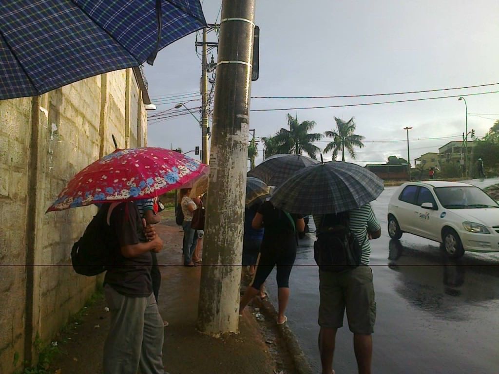 De acordo com o Incaper, o domingo é de chuva. Foto: Divulgação / Leitor 