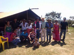 Comunidade cigana aprova a proposta do município de criar um espaço fixo para os acampamentos na cidade. Foto: Divulgação