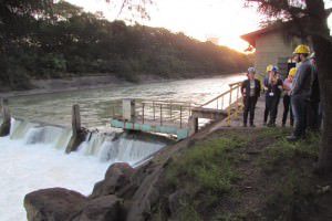 Canal de descarte das águas do mar usadas pela Arcelor. Foto: Arquivo TN / Bruno Lyra
