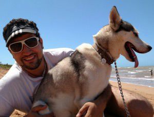 Hìcaro Castro é o criador da plaquinha Pet.Digital. Foto: Divulgação