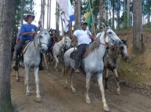 A cavalgada sairá do sítio Recanto Mestre Álvaro rumo ao Rancho Bela Vista. Foto: Divulgação
