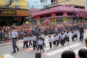 Alunos que participaram do desfile de 7 de setembro em Cariacica estarão na Serra. Foto: Divulgação
