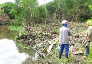 Matas e manguezais foram destruídos para alargamento do rio Jacaraípe. Foto: Arquivo TN / Bruno Lyra