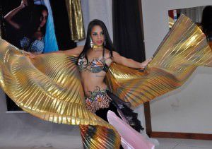 A dançarina Marcela Gimenez é uma das atrações do evento. Foto: Divulgação