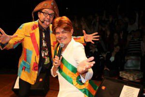 O show Impro riso será com os comediantes Rossini Macedo e Fábio Flores. Foto: Divulgação
