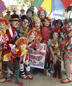 A folia terá palhaço, bloco infantil, maquiagem e ainda muitas brincadeiras. Foto: Divulgação