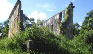 Situação do que resta da Igreja de São José do Queimado. Foto: Arquivo TN - Ana Paula Bonelli