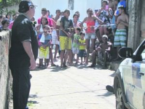Homicídio no bairro São Marcos, em 2014: cidade amplia liderança no ranking da violência no Espirito Santo. Foto: Arquivo TN 