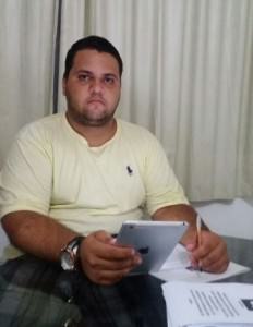 Victor Hugo Mattos questiona a legitimidade da delegação. Foto: Reprodução-Arquivo pessoal