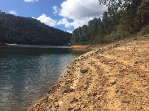 A situação da represa de Rio Bonito se agrava a cada dia sem chuva. Foto: Bruno Lyra 