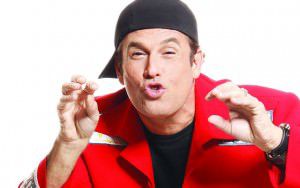 O show do humorista será na área de eventos do Shopping Vila Velha. Foto: Divulgação