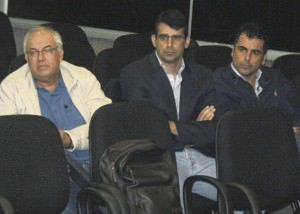 Diretores do Serra Ambiental na Câmara da Serra, durante sessão de CPI. Foto: Joatan Alves