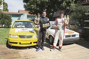 Sérgio e Liliu  vão disputar neste final de semana o título do Campeonato Morumbi de Velocidade na Terra no Rio de Janeiro. Foto: Joatan Alves