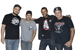 A Addverso é Artur Santria (vocal e guitarra), Melquesedeque (contrabaixo), Sylce Brahim (bateria) e Cafú (guitarra solo). Foto: Divulgação