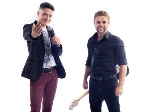 A dupla Eder & Allan investe em canções românticas. Foto: Divulgação