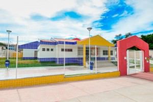 As aulas no CMEI Suely Larrubia Muniz começaram na última terça-feira (9), e 260 crianças estudam na instituição. Foto: Divulgação