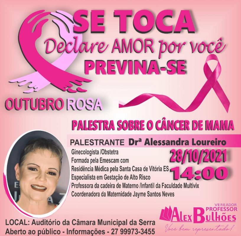 Arte - Palestra Câncer de Mama