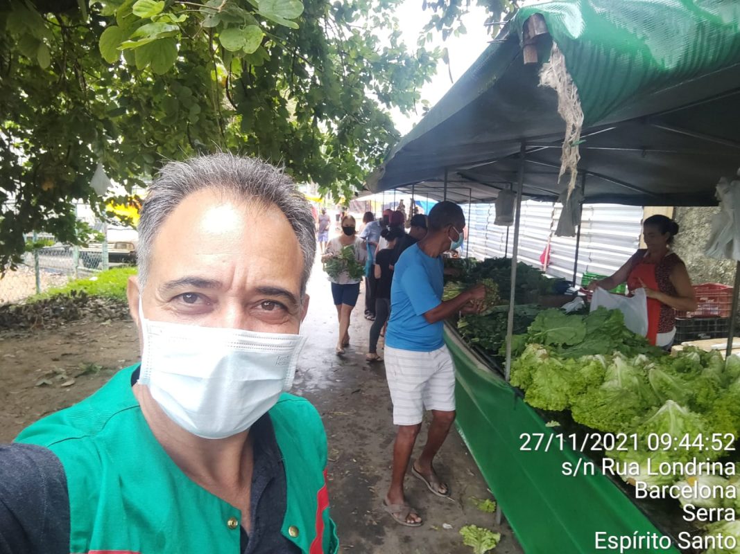 O diretor geral de feiras da Serra, Ailton Rodrigues. Foto: divulgação