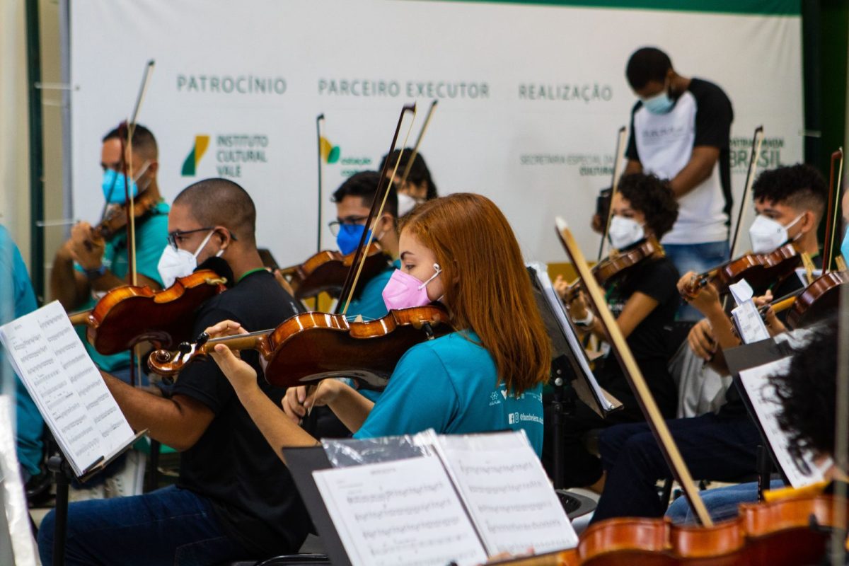 Ensaio da Orquestra Vale Musica para apresentacao na Expo Dubai. Foto Fabio Prieto
