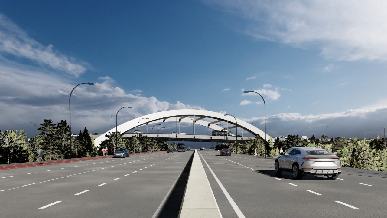 viaduto trevo de carapina