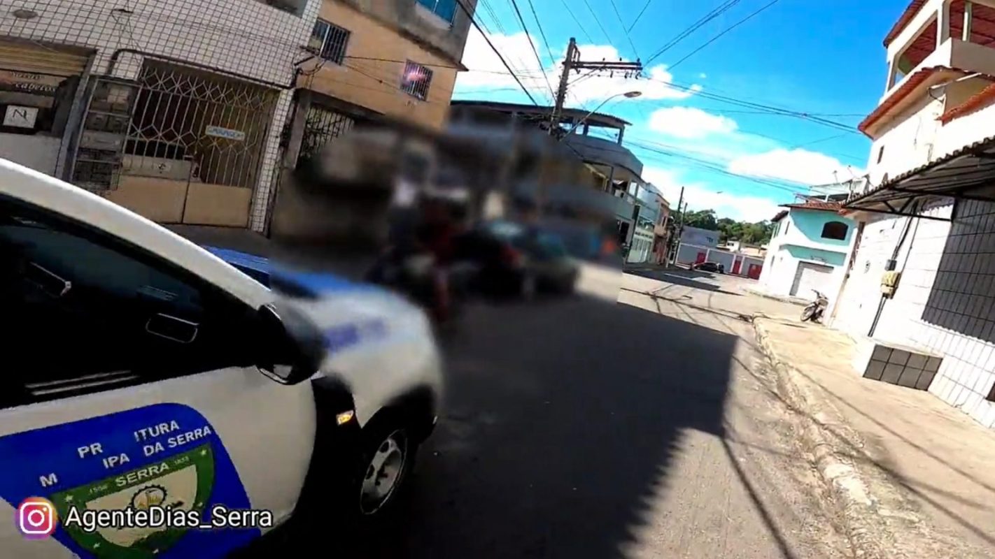 perseguição da guarda