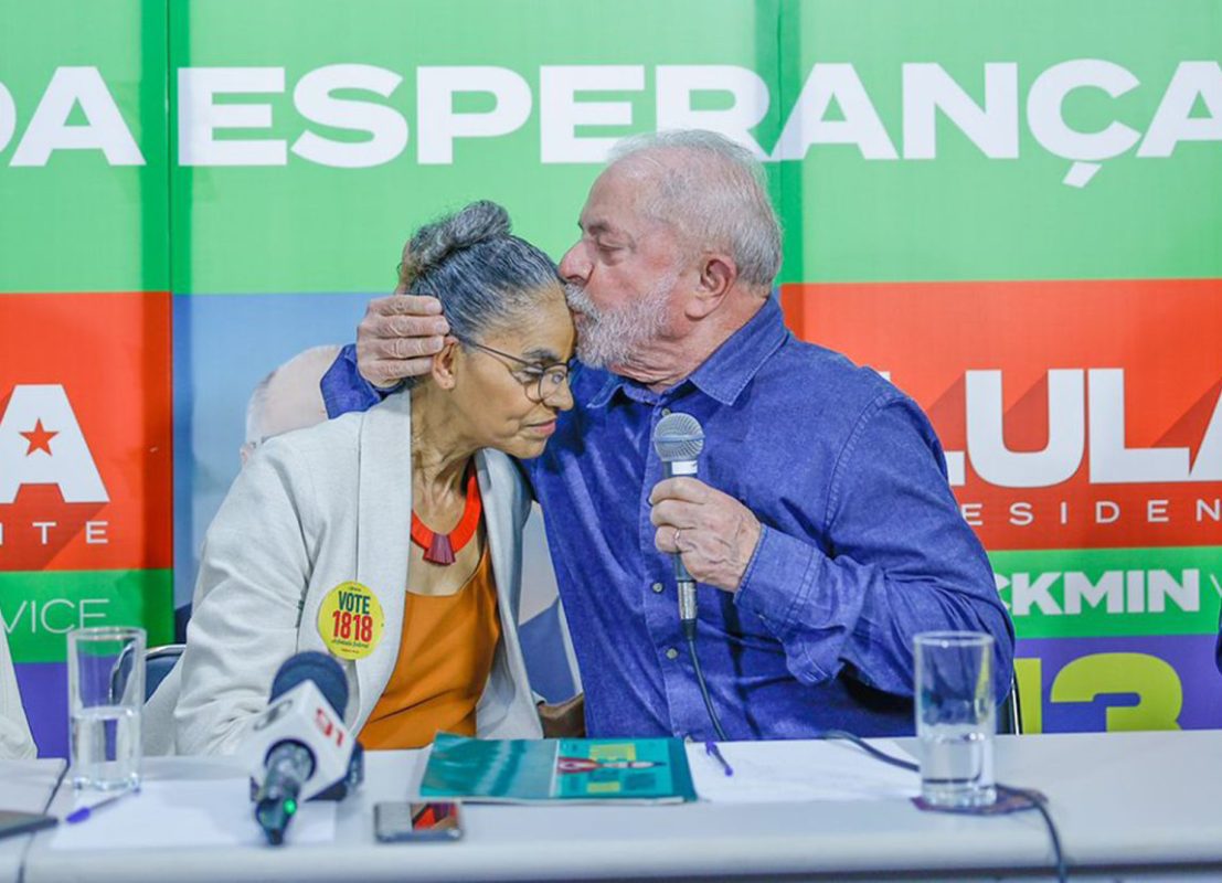Marina Silva e Lula Marina Lula
