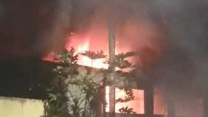 Incêndio Serra Planalto Serrano