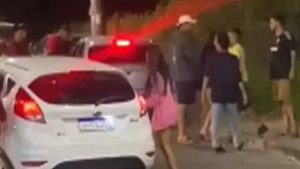 Colina de Laranjeiras Serra Confusão Briga de trânsito