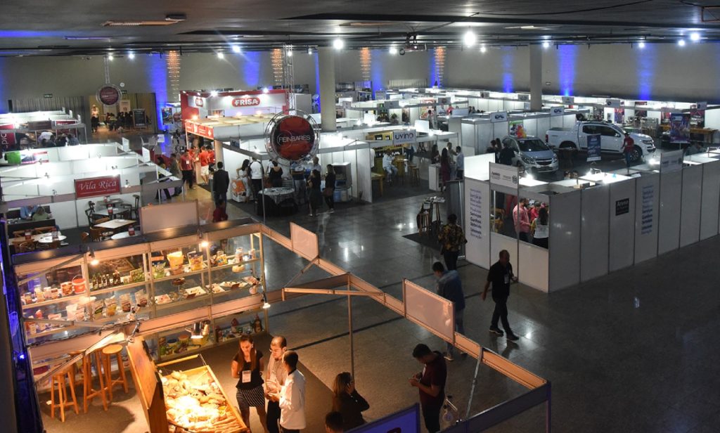 feira de alimentação
