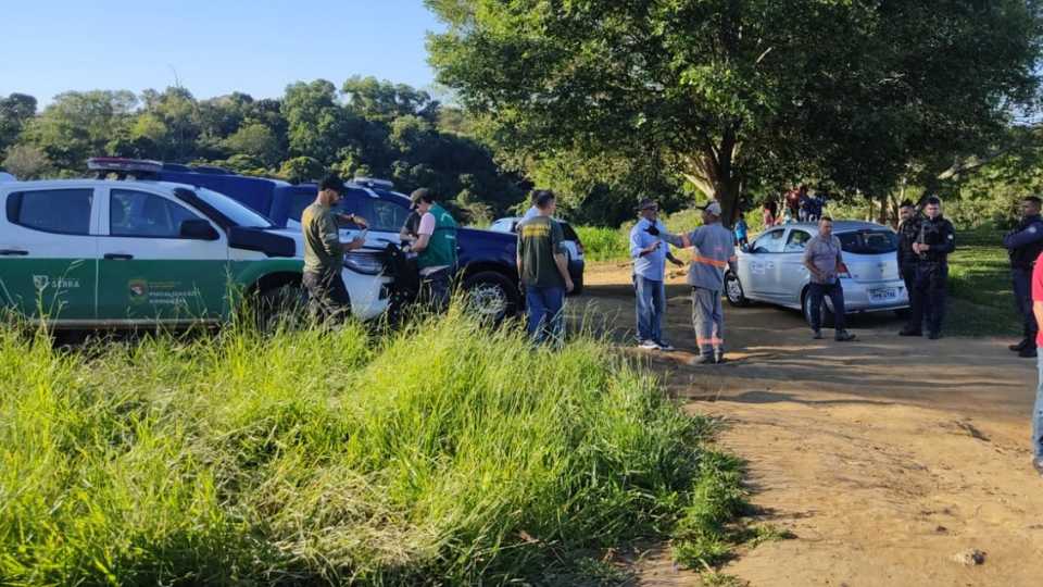 Fiscalização impede invasão criminosa em área ambiental da Serra
